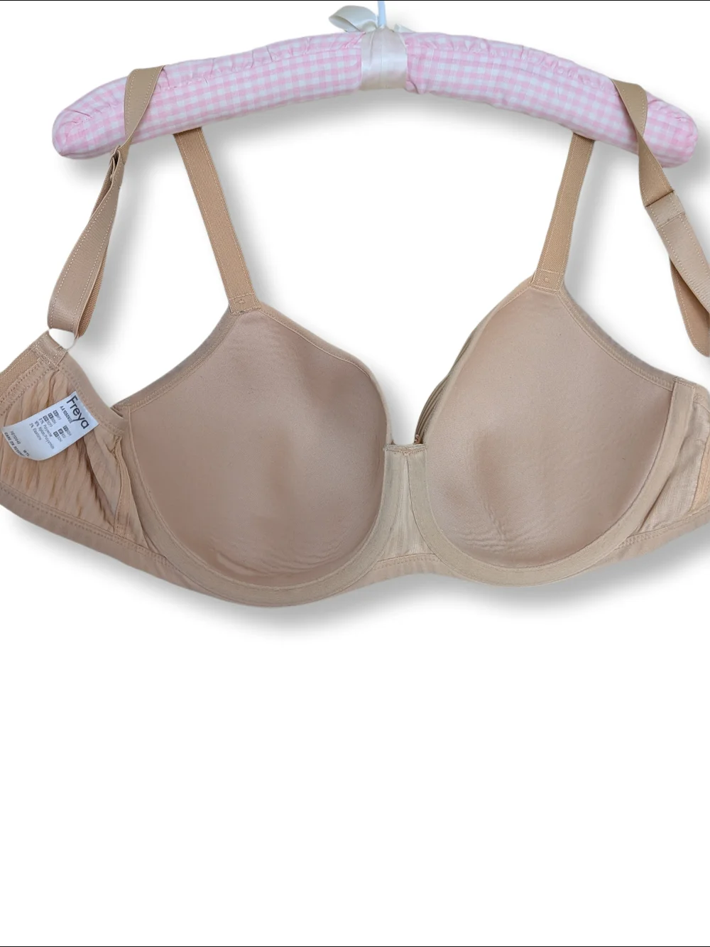 Freya Idol Underwire Moulded Balcony Bra Nude Tan Beige 30H AA1050 - Picture 6 of 13